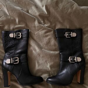 Vince Camuto Black Heeled Boots